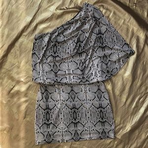 WORN ONCE! Jessica Simpson Snake Print Dress
